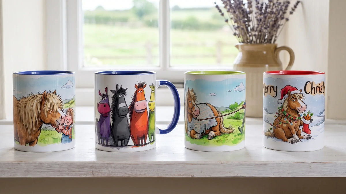 The Horse Mugs Have Their Own Shelf Now
