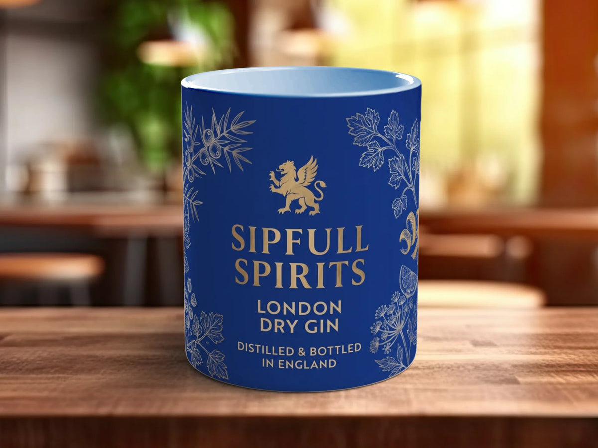 Custom Gin & Whisky Mug — Upload Your Photo