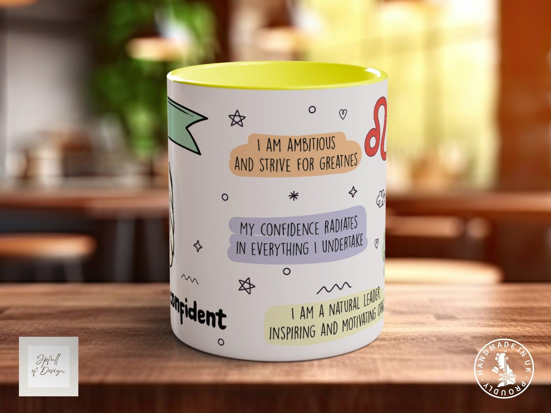 Leo Zodiac Mug - Sipfull of Design