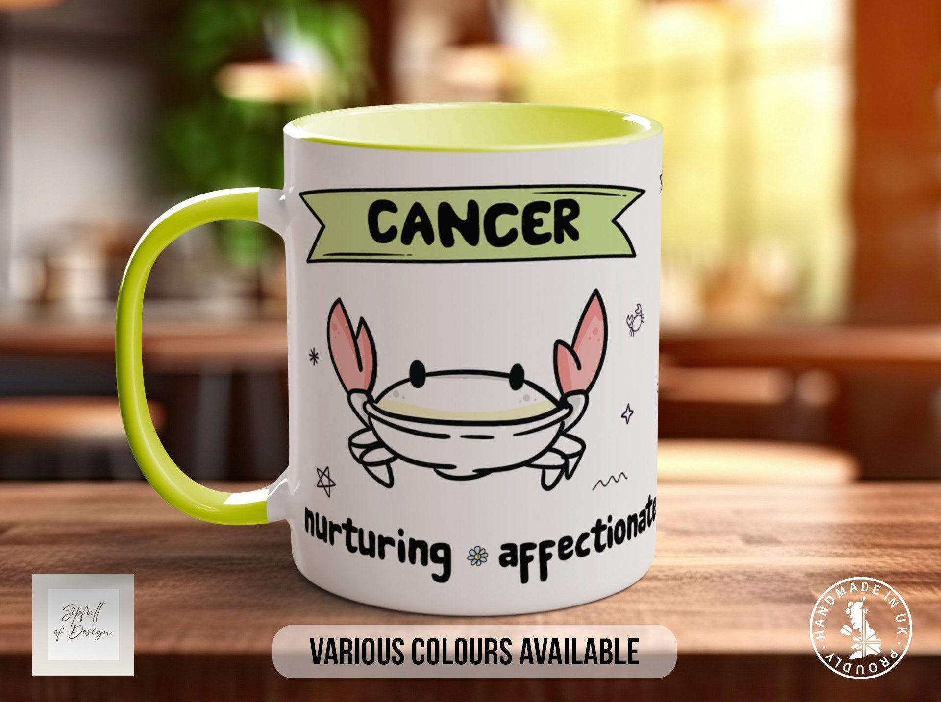 Cancer Zodiac Mug - Sipfull of Design