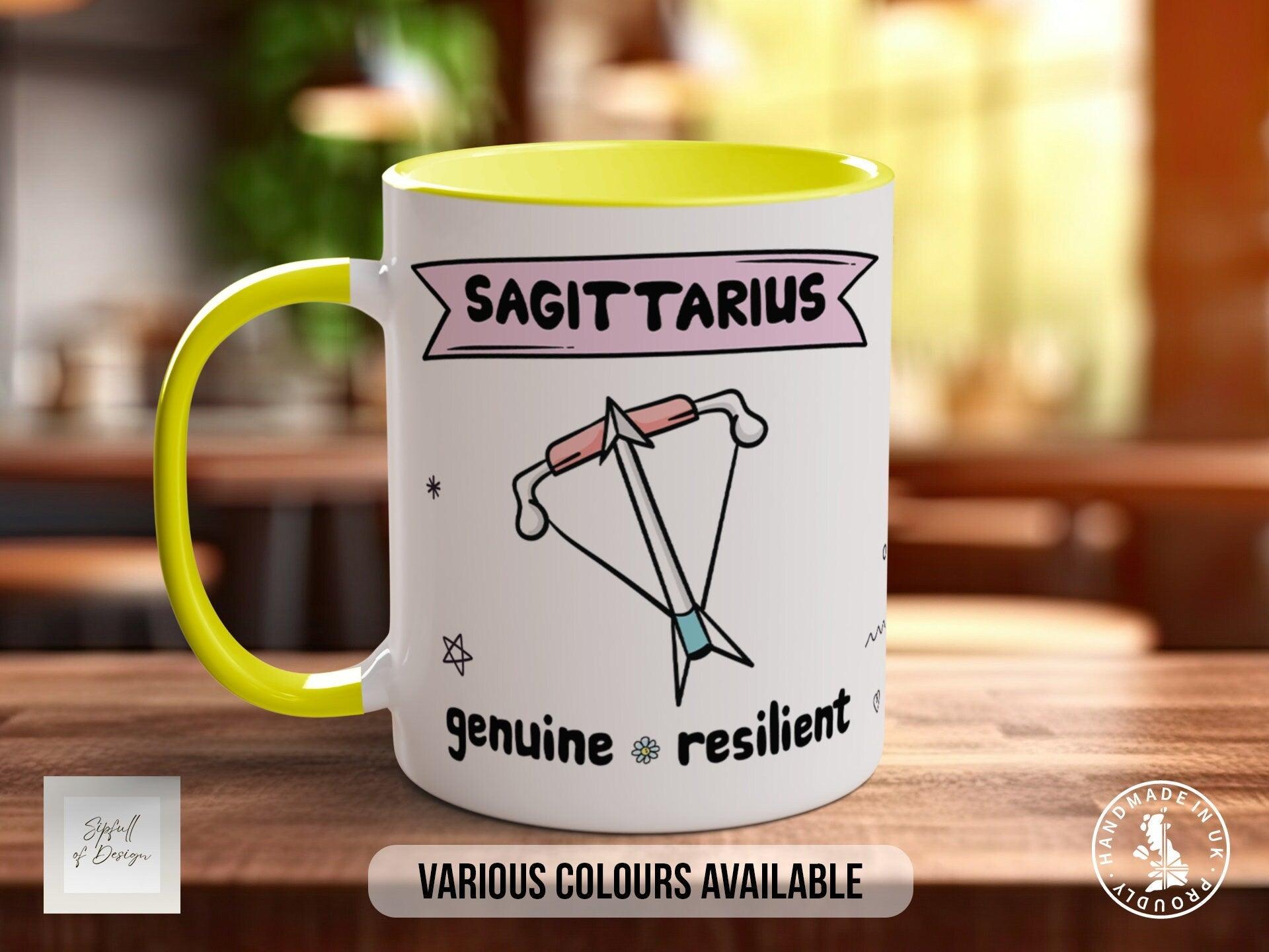 Sagittarius Zodiac Mug - Sipfull of Design