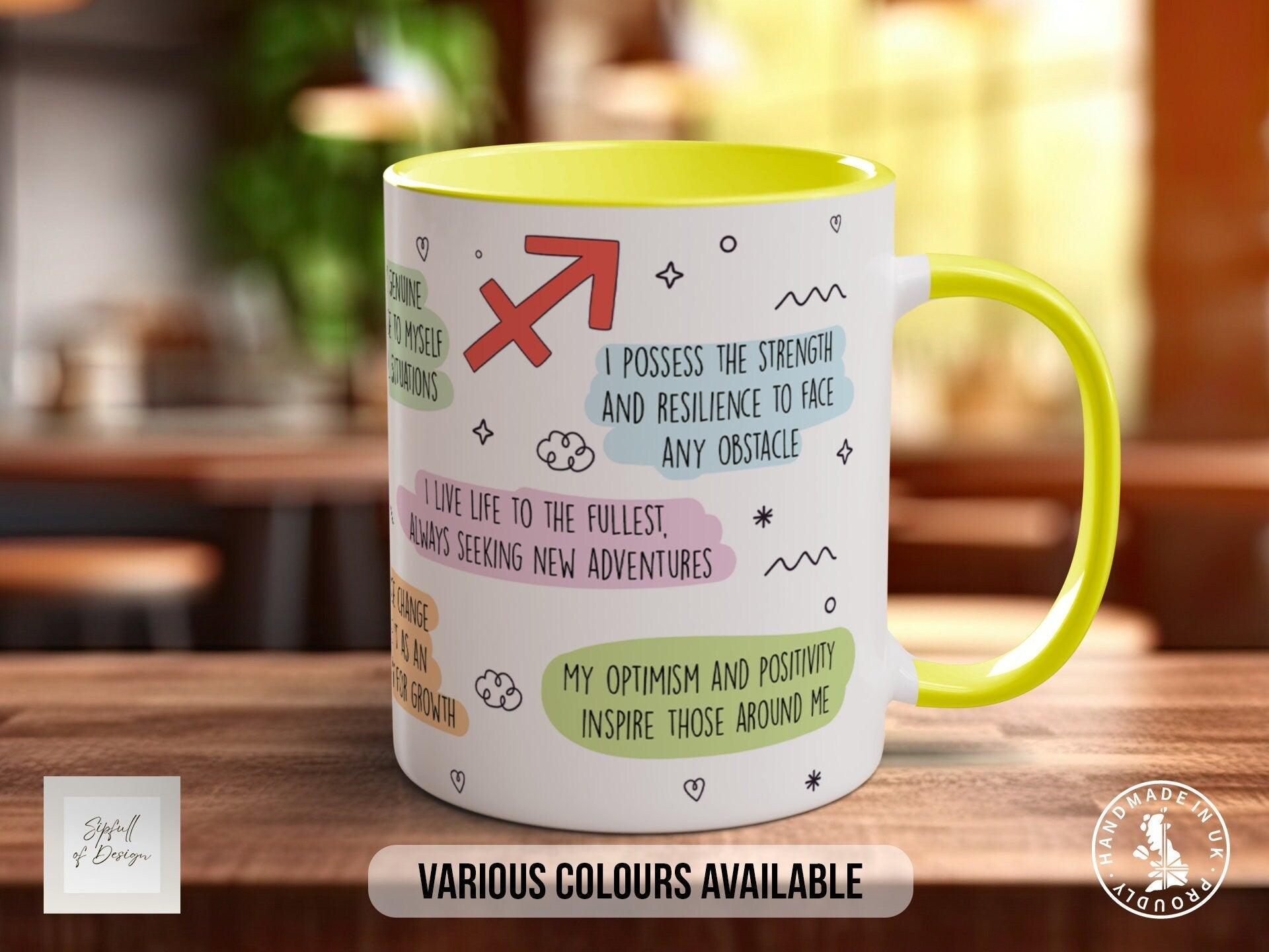 Sagittarius Zodiac Mug - Sipfull of Design