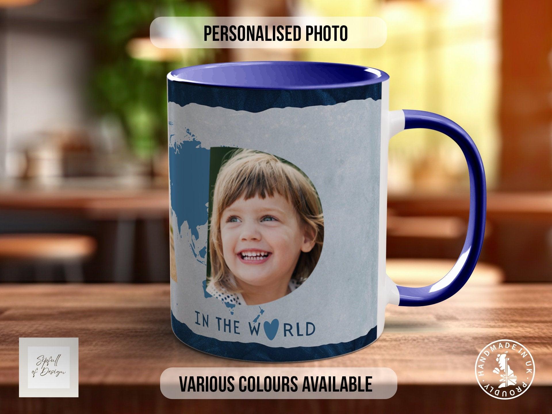 The Best Daddy In The World Personalised Photo Mug - Sipfull of Design