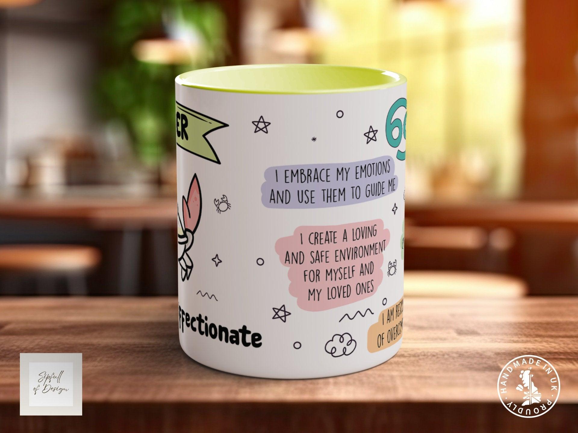 Cancer Zodiac Mug - Sipfull of Design