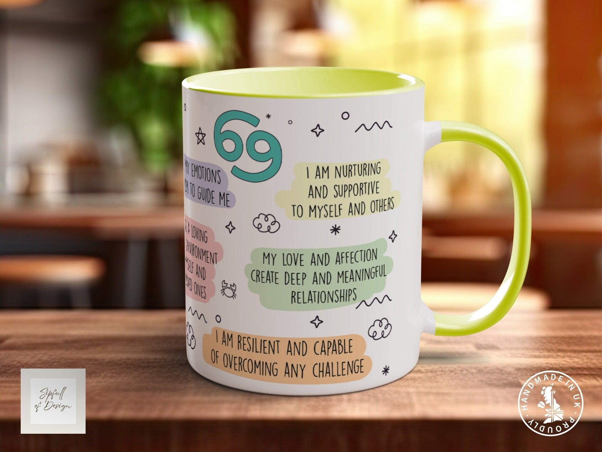 Cancer Zodiac Mug - Sipfull of Design