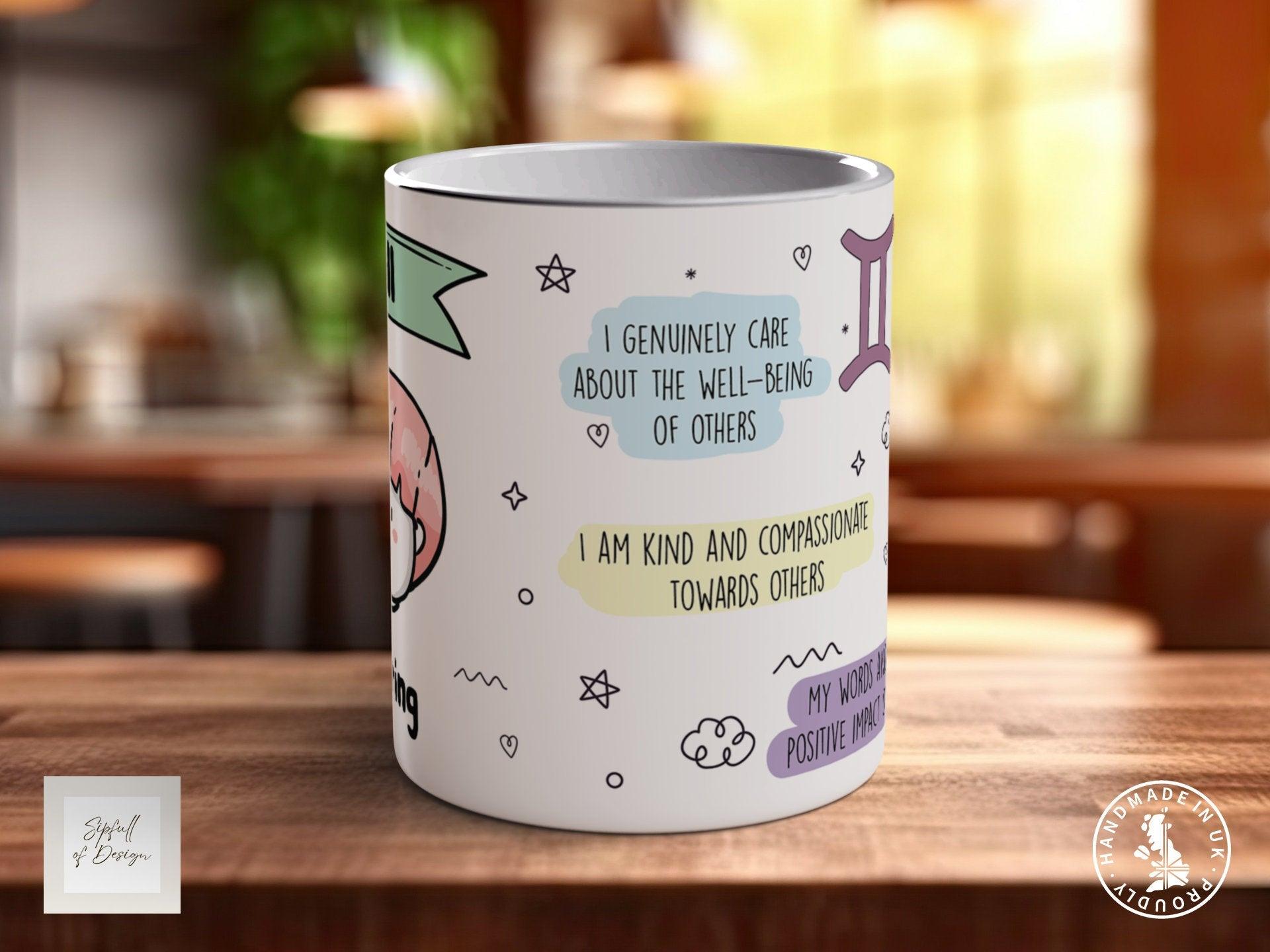 Gemini Zodiac Mug - Sipfull of Design
