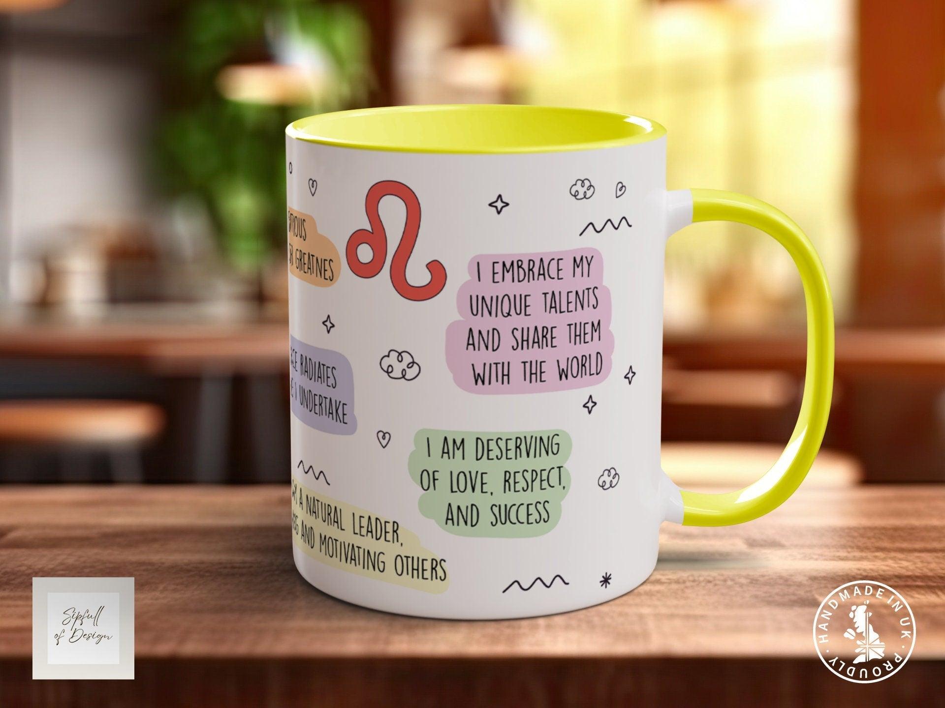 Leo Zodiac Mug - Sipfull of Design