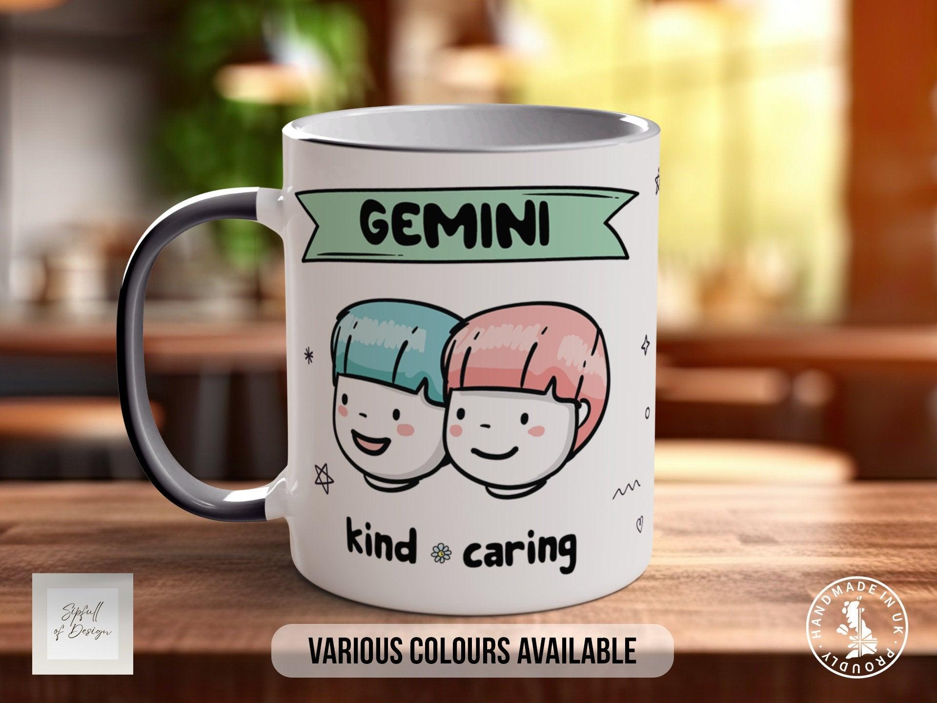 Gemini Zodiac Mug - Sipfull of Design