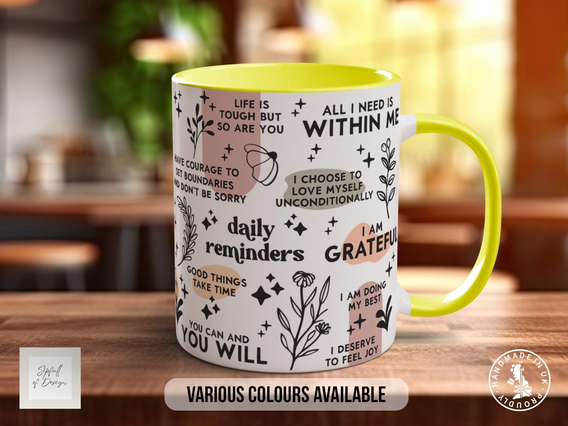 Daily Reminders Mug - Sipfull of Design