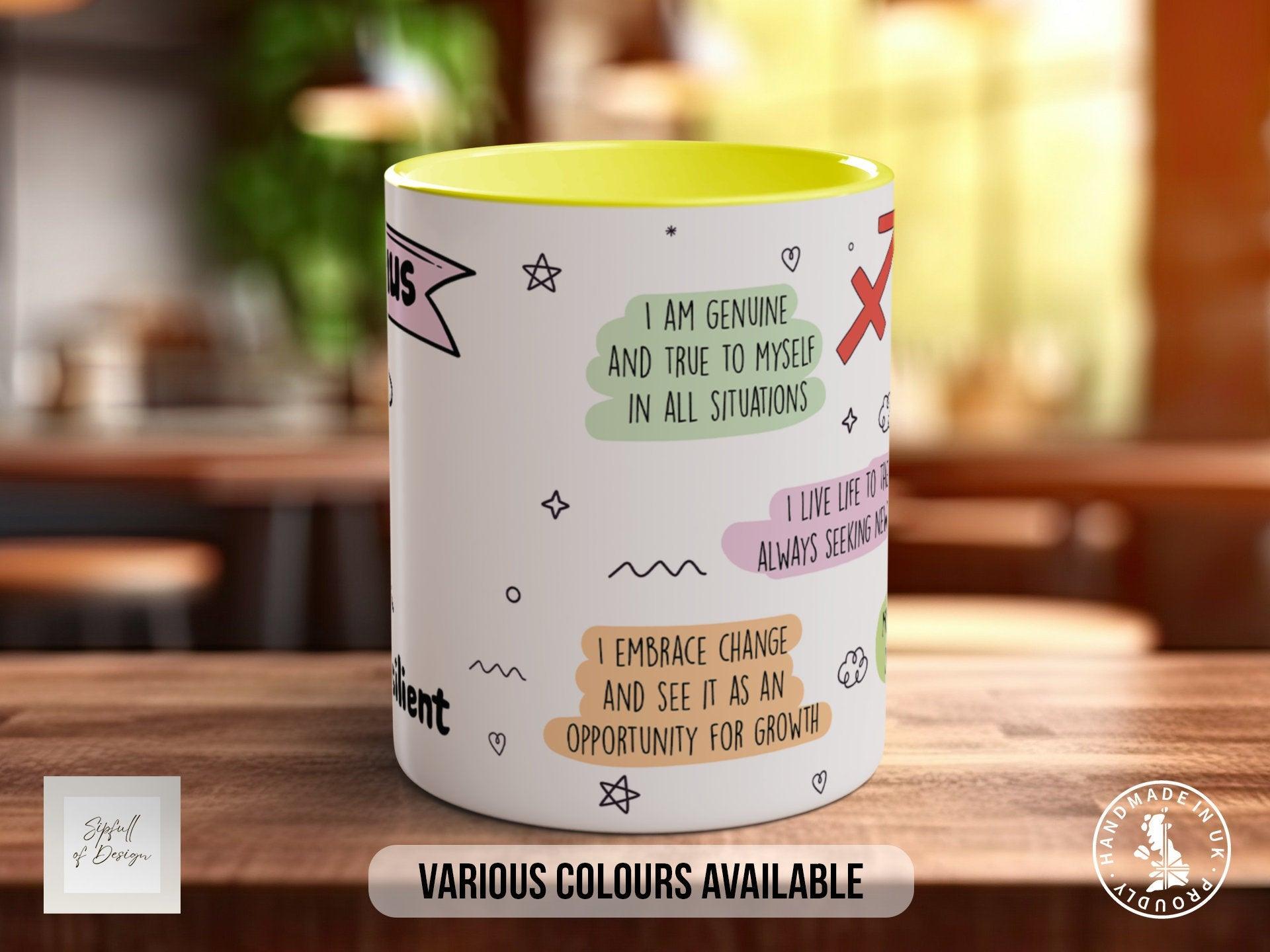 Sagittarius Zodiac Mug - Sipfull of Design