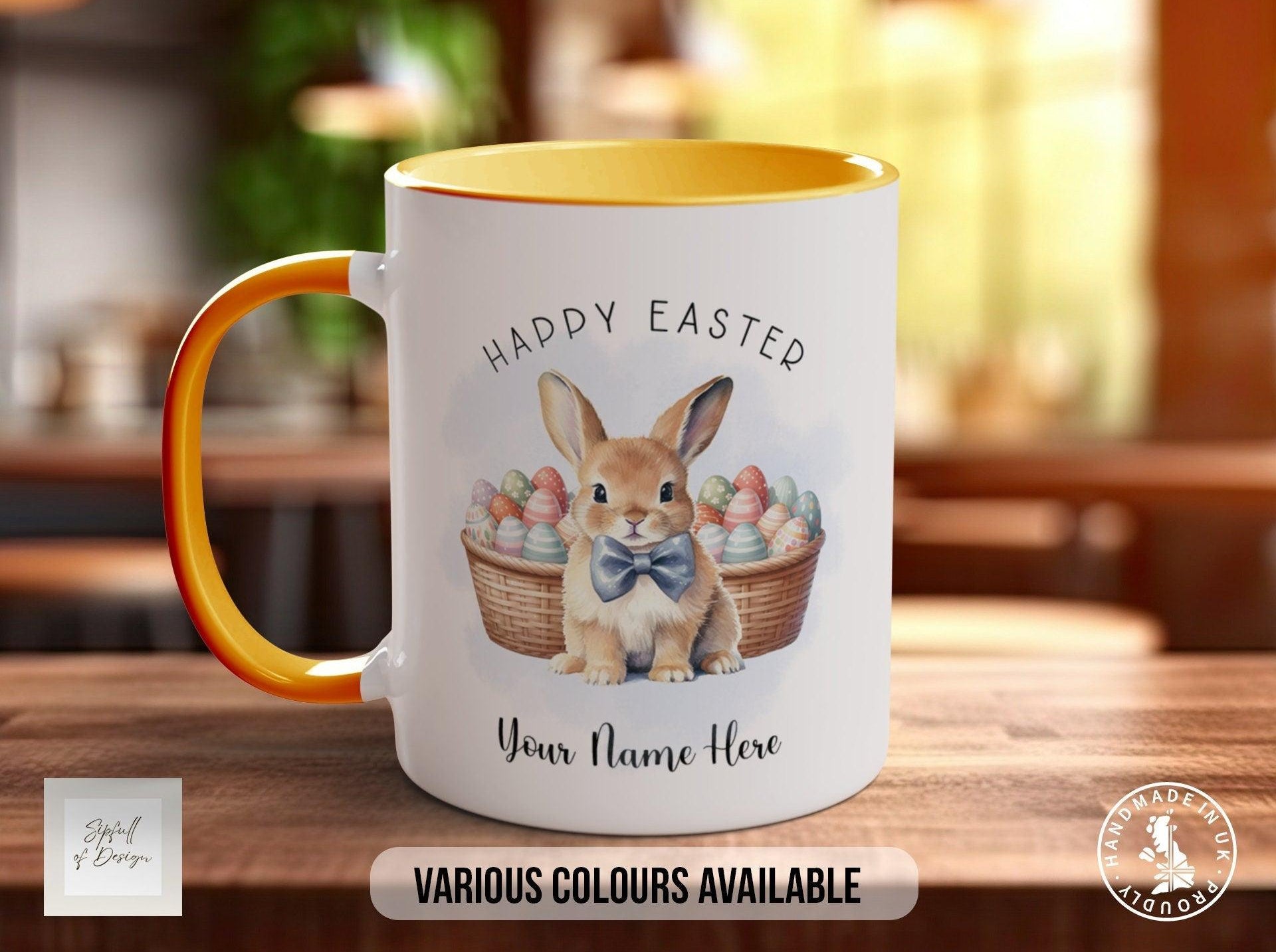Easter Bunny Personalised Mug - Sipfull of Design