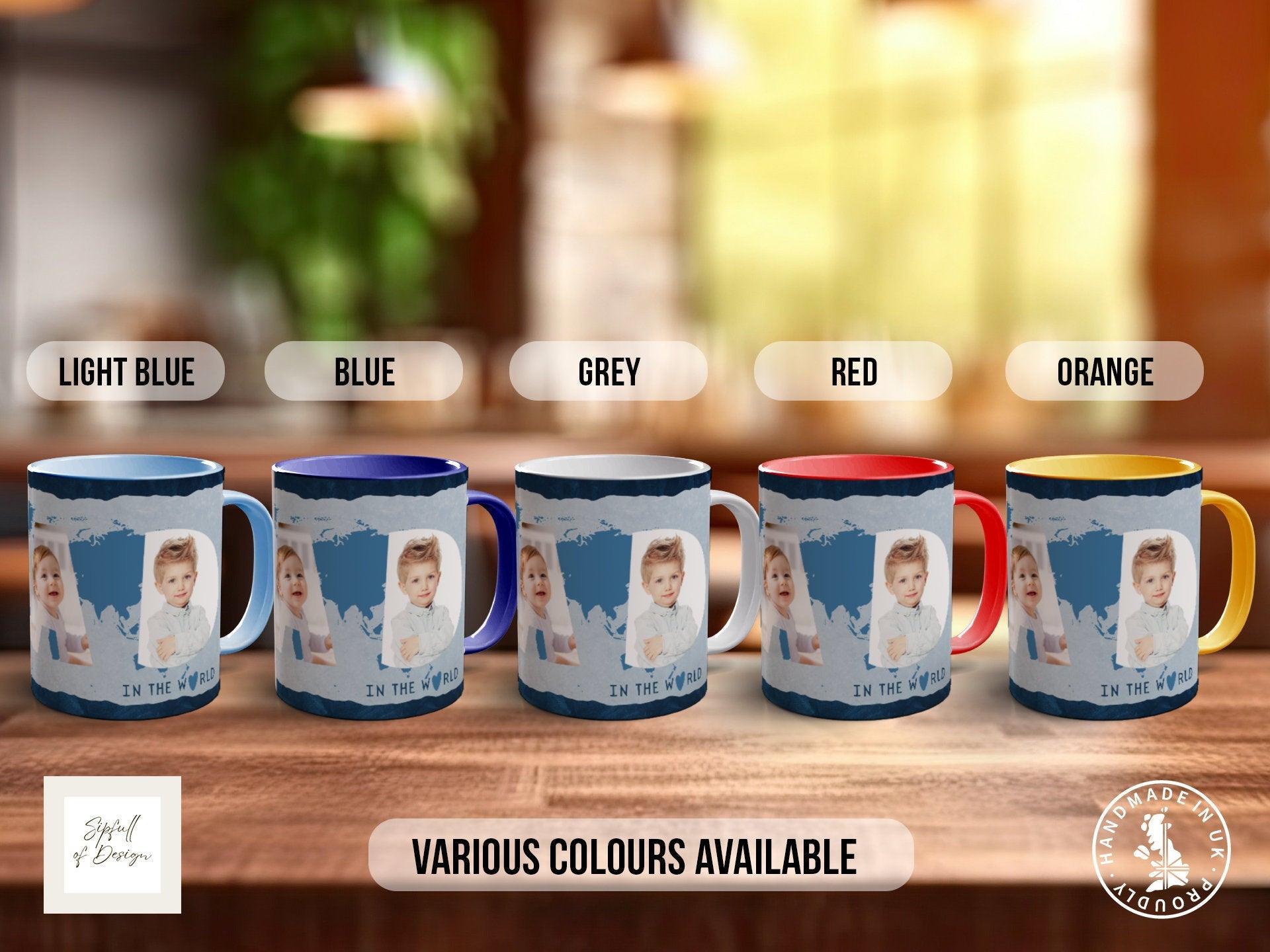 The Best Daddy In The World Personalised Photo Mug - Sipfull of Design