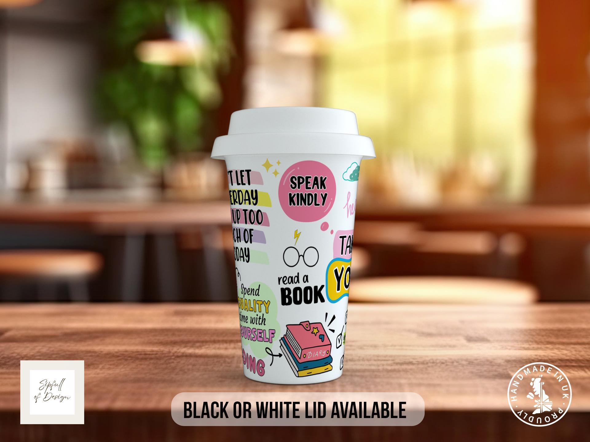 Take Care of Yourself – Full-Wrap Motivational Travel Mug - Sipfull of Design