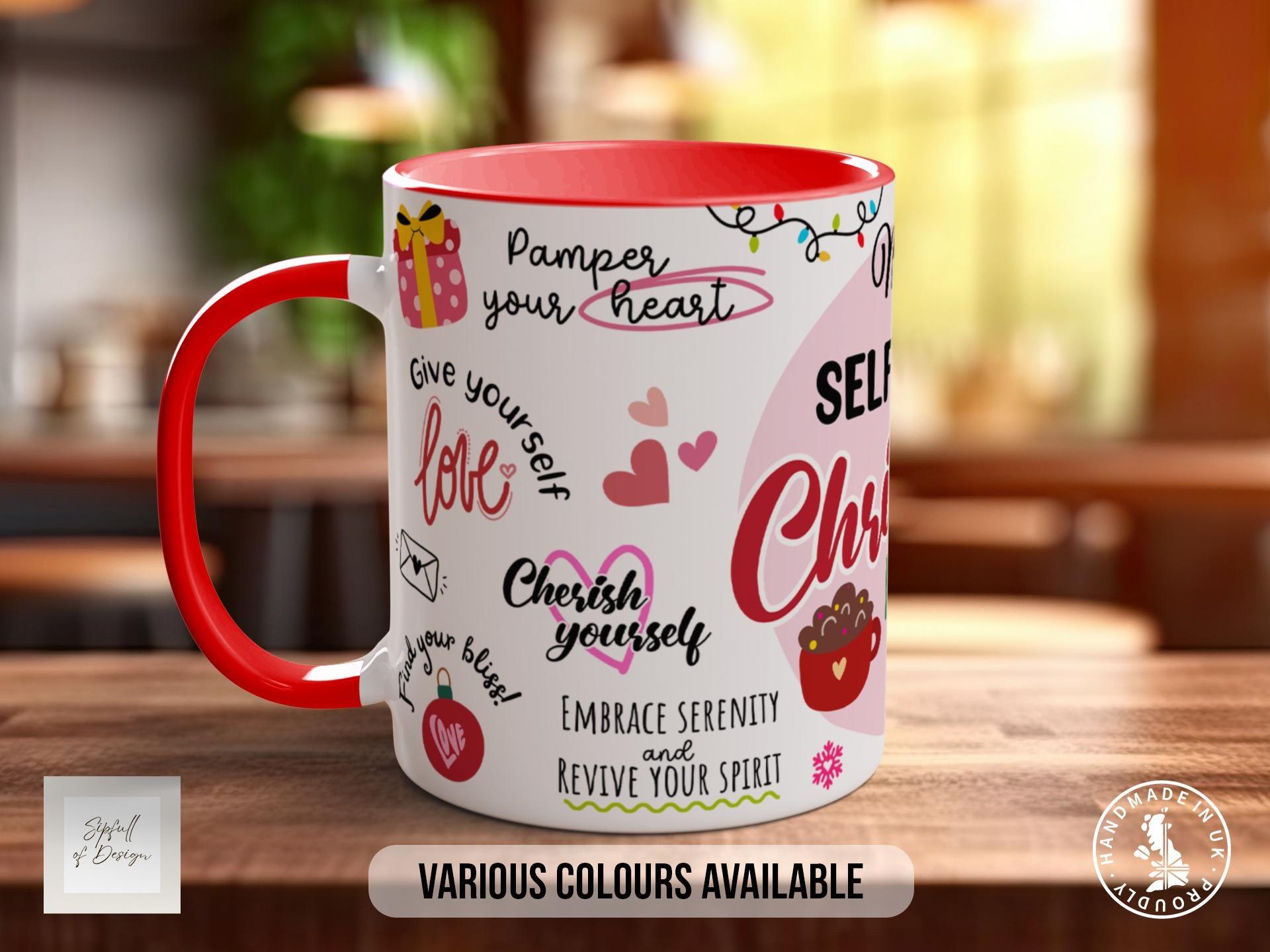 My Self Love Christmas Mug - Sipfull of Design