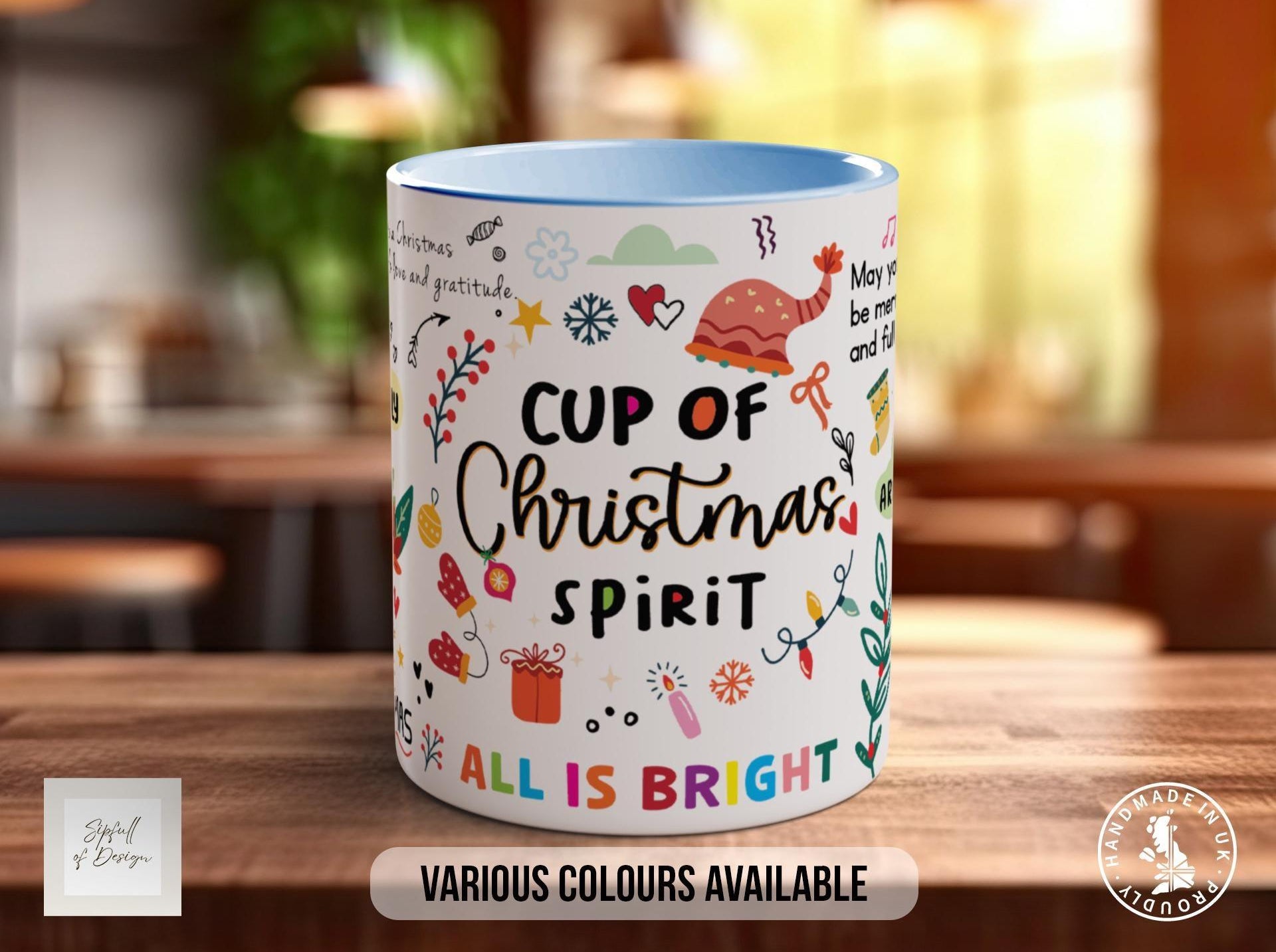 Cup of Christmas Spirit - Sipfull of Design