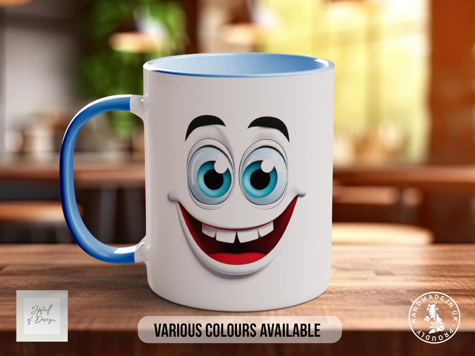 Funny Faces Mug - Sarcastic Mug Design 6 - Sipfull of Design