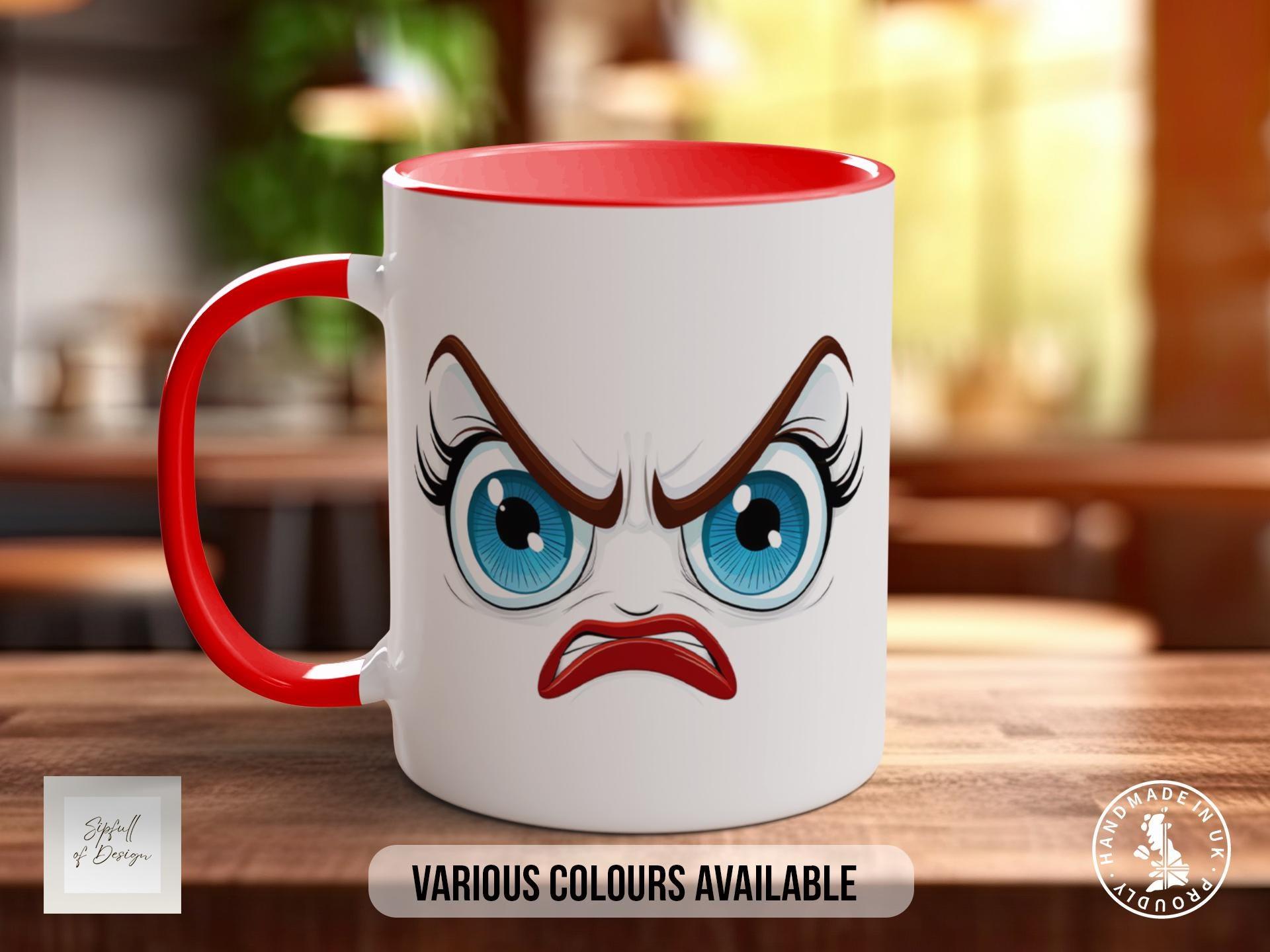 Funny Faces Mug - Sarcastic Mug Design 8 - Sipfull of Design