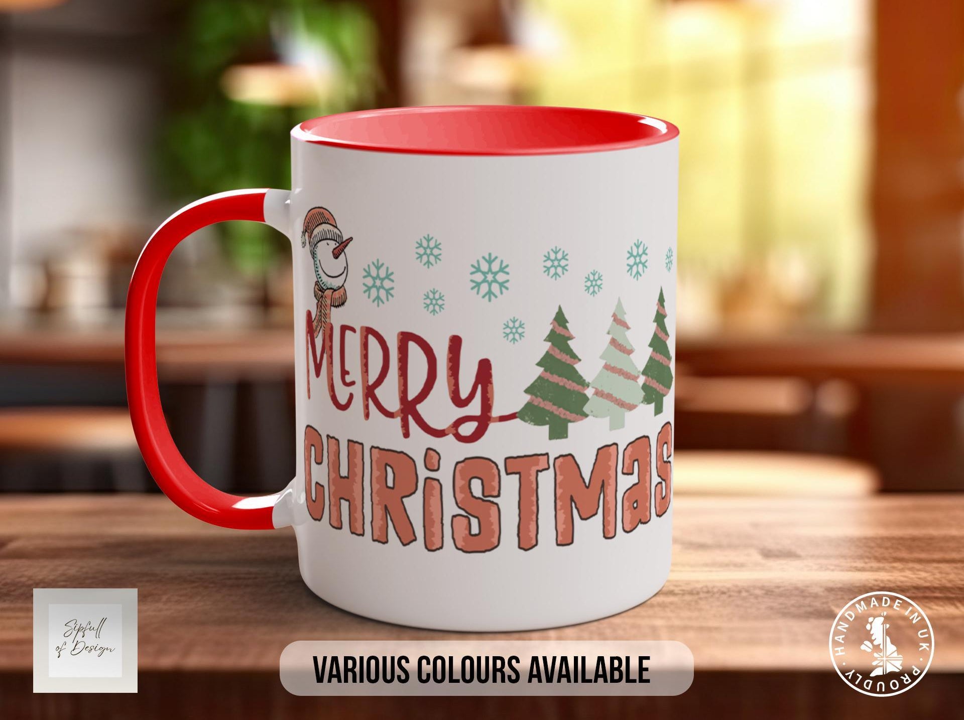Merry Christmas Mug - Sipfull of Design