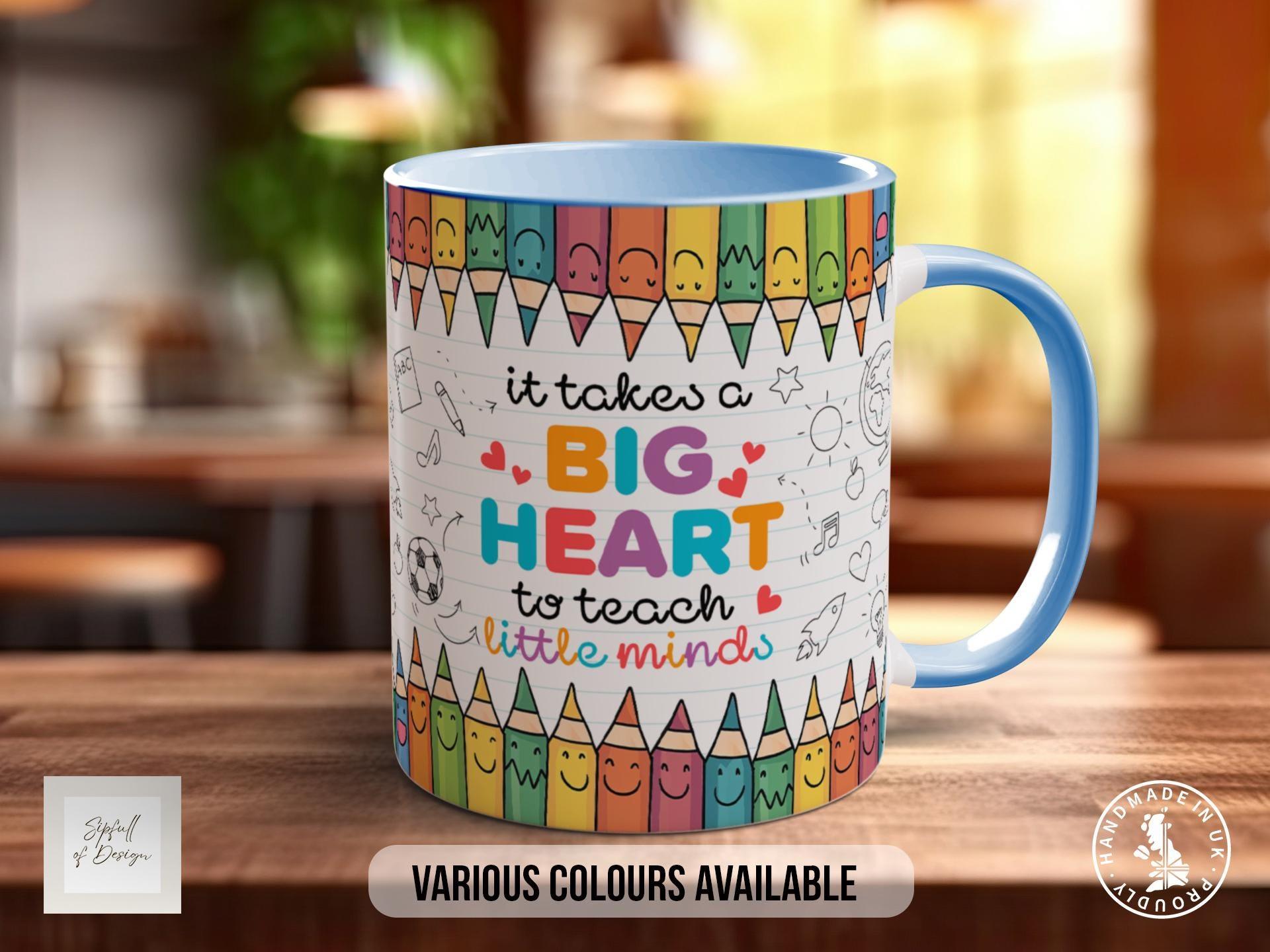 It Takes a Big Heart Mug - Sipfull of Design