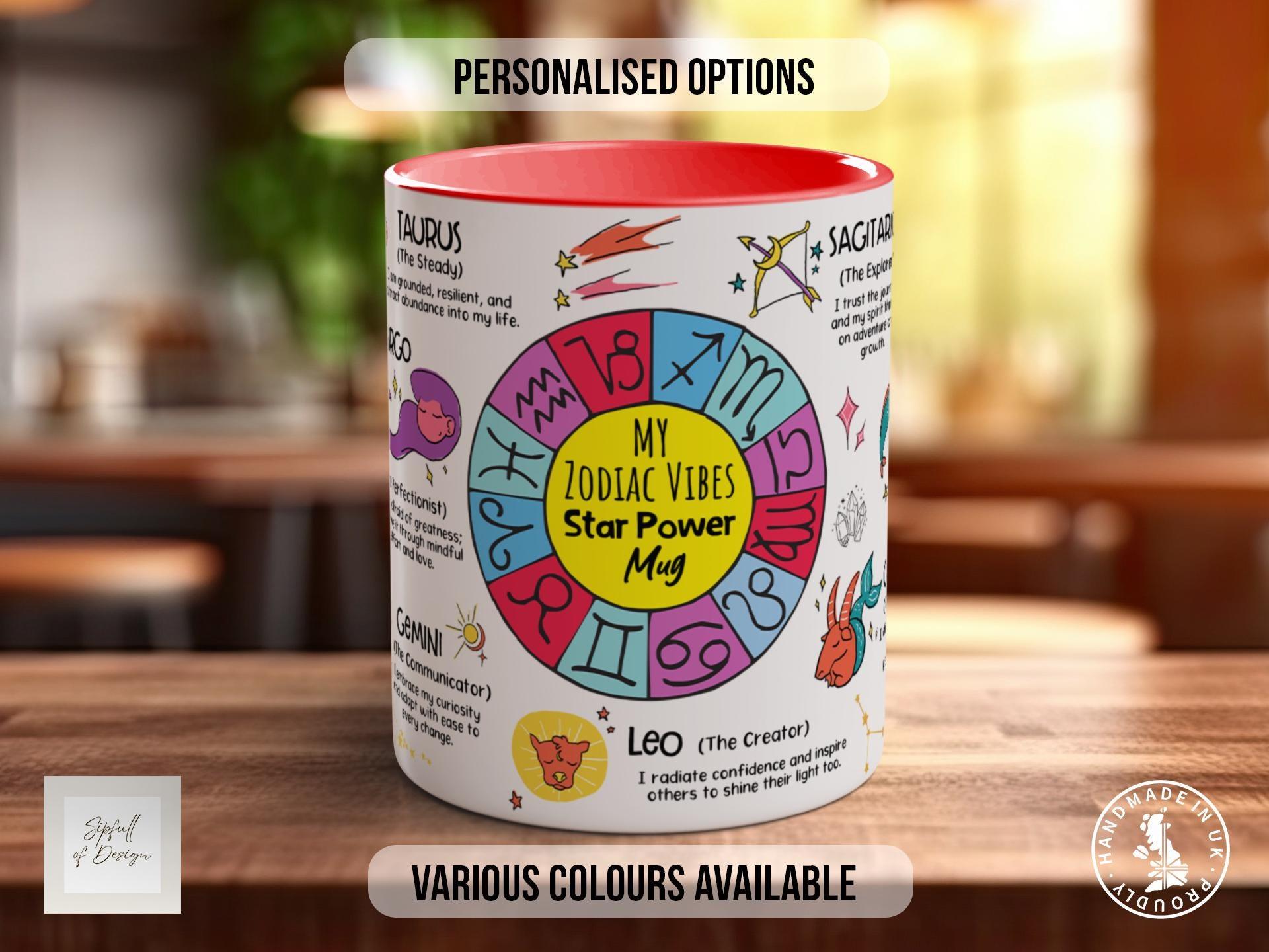 My Zodiac Vibes Star Power Mug - Sipfull of Design