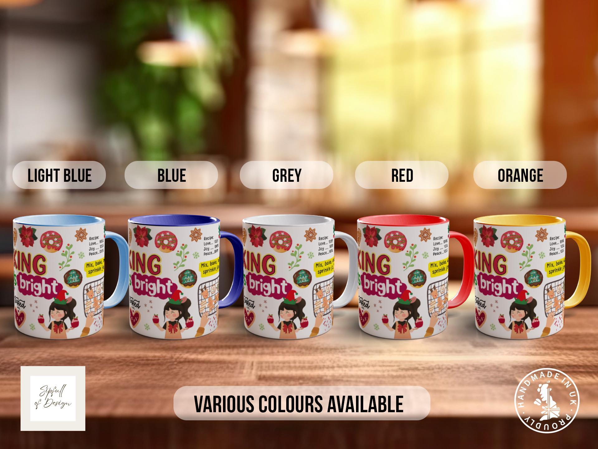 Baking Spirits Bright Mug – Christmas Baking Gift - Sipfull of Design