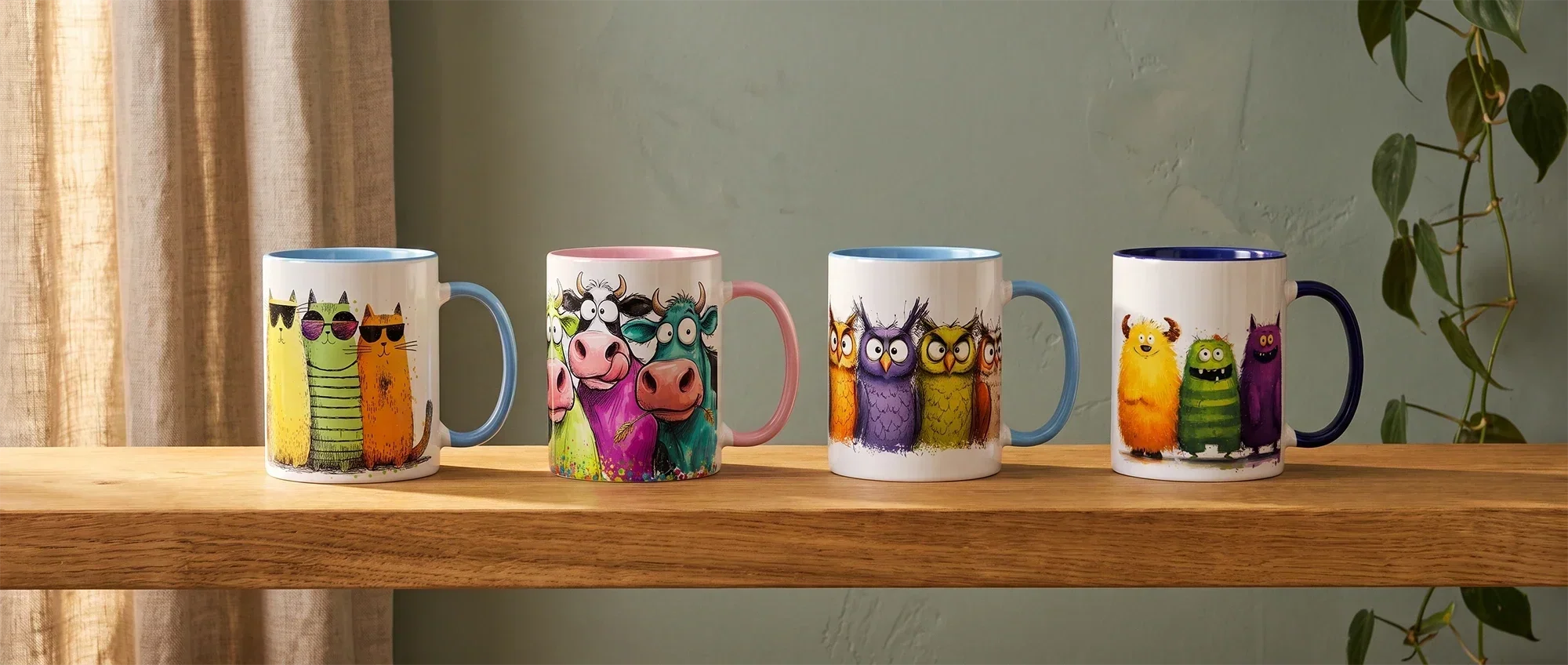 The Animal Shelf: 20+ New Mugs, from Comical Cats to Crazy Cows