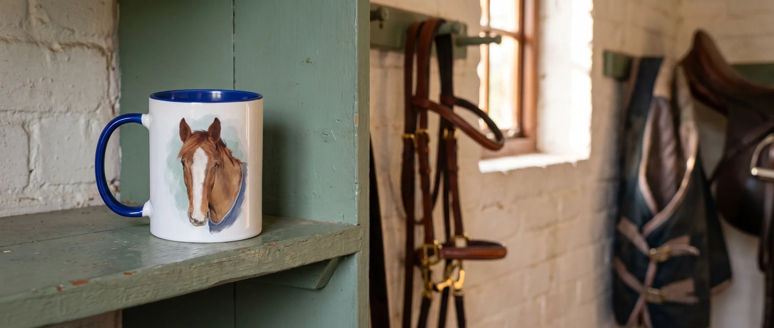 The Ponytrait Mug: Your Horse, Turned Into a Work of Art