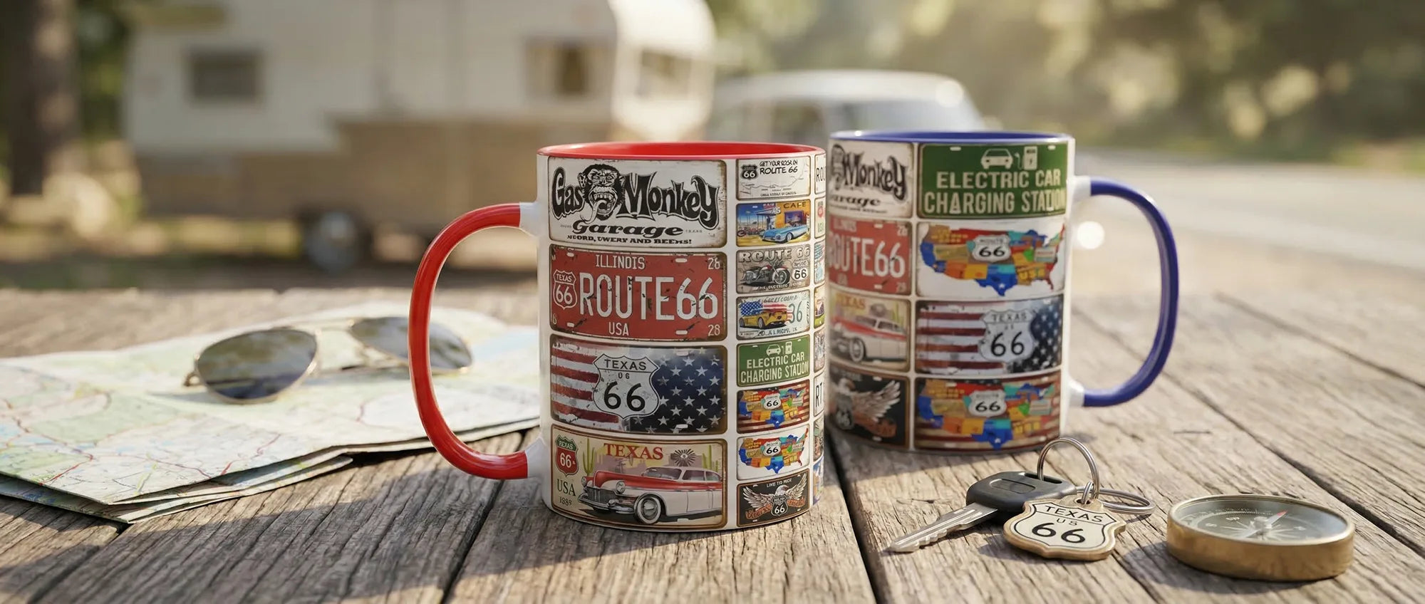 Road Trip Mugs