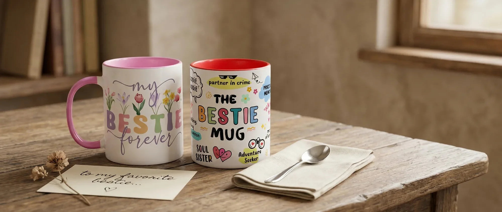 Friendship Mugs - Sipfull of Design