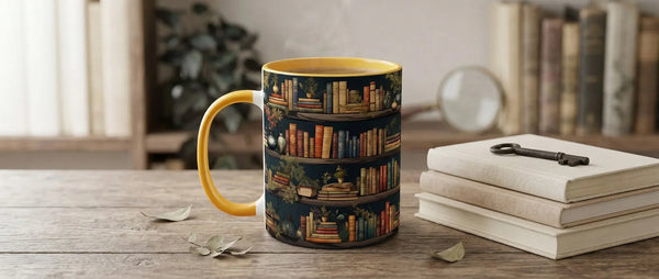 Bookshelf Mugs