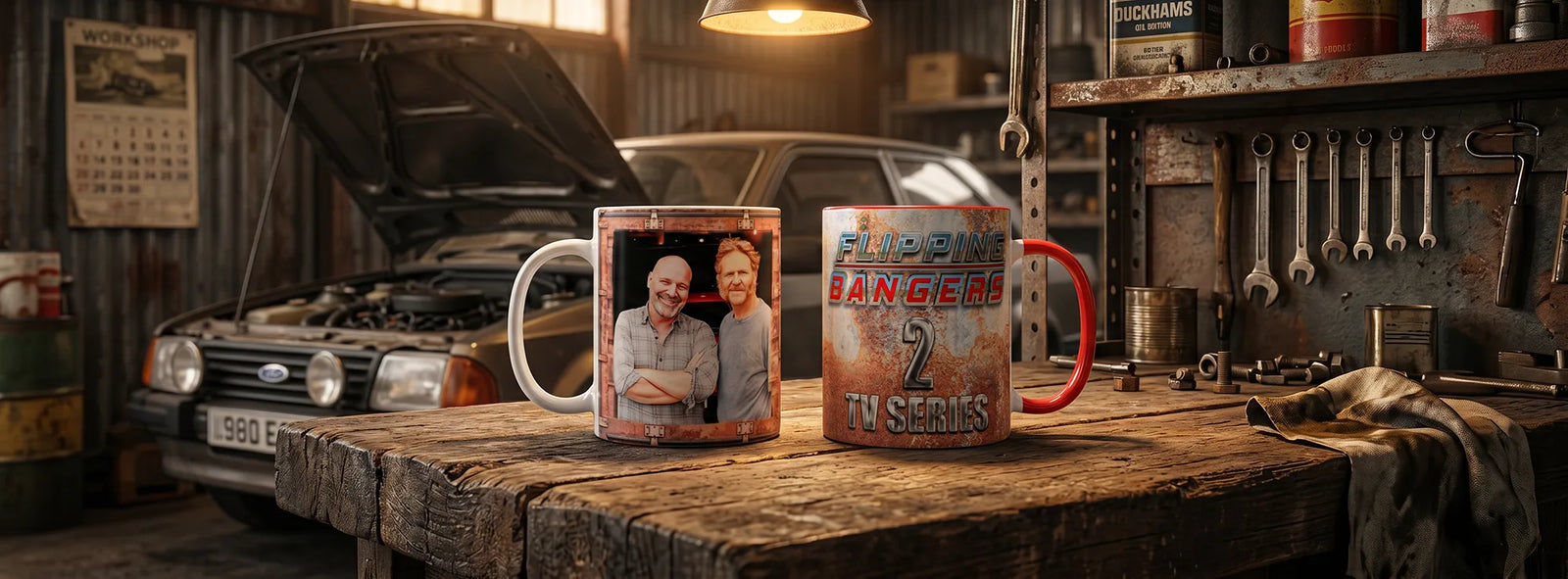 Flipping Bangers Mugs