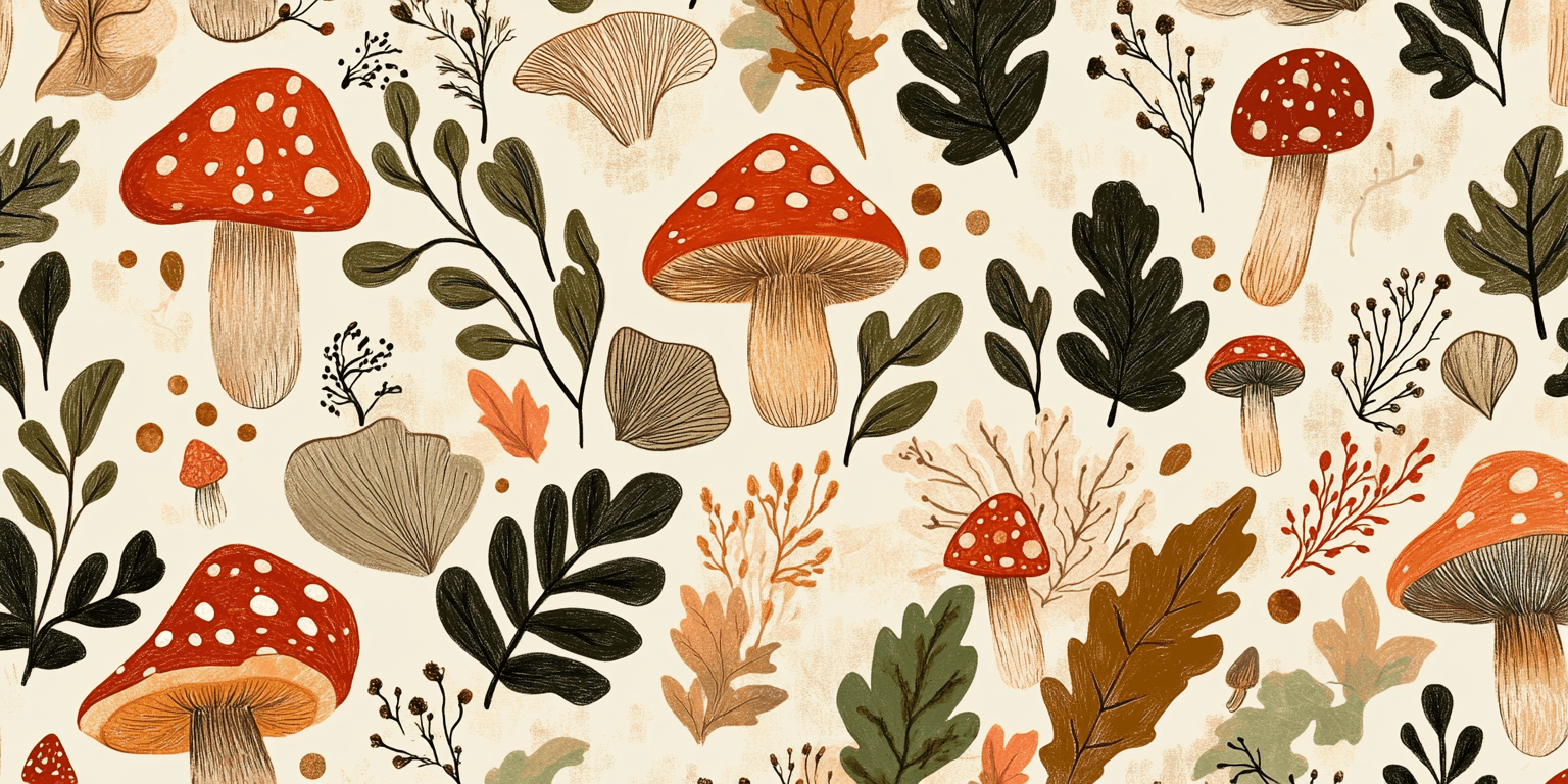 Mushroom Garden Mugs - Sipfull of Design