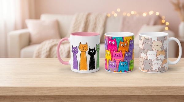 Cute Cat Mugs