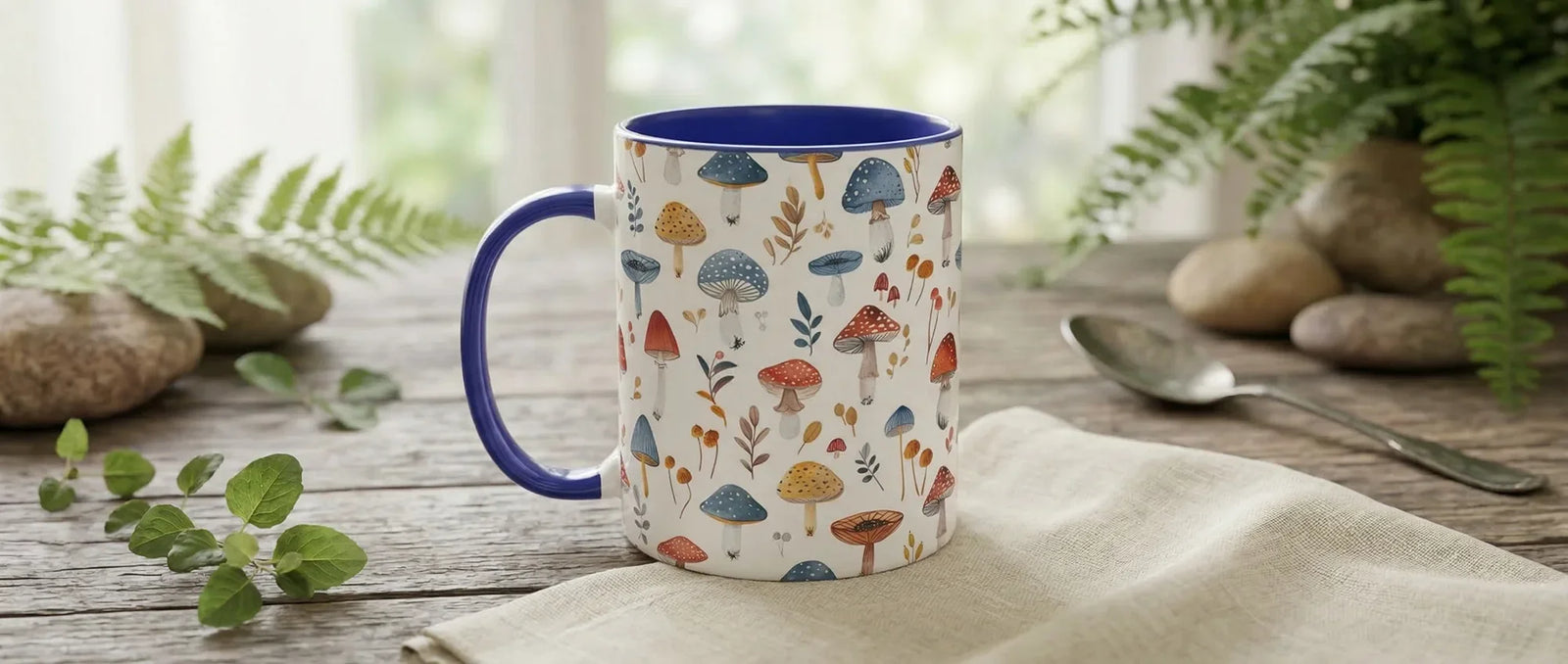 Mushroom Garden Mugs - Sipfull of Design