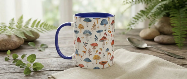 Mushroom Garden Mugs - Sipfull of Design
