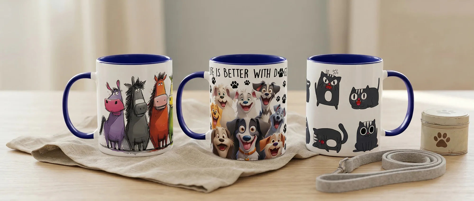 Pet Mugs - Sipfull of Design