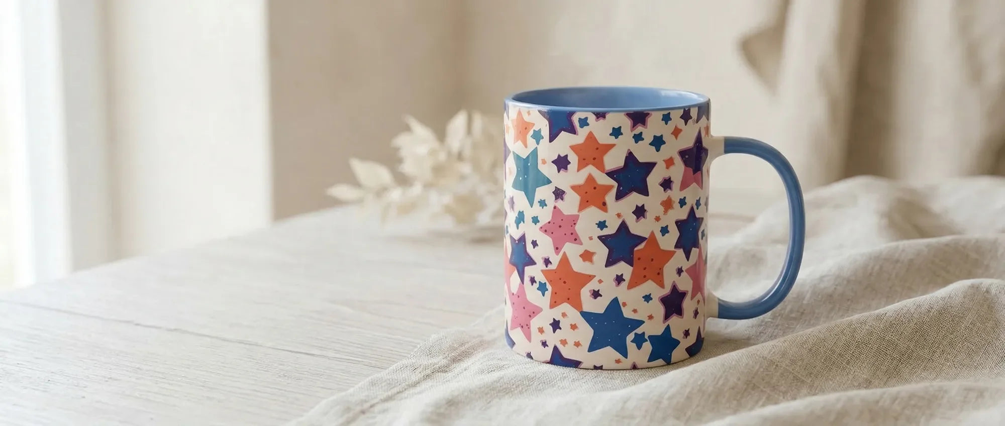 Stars Pattern Mugs - Sipfull of Design