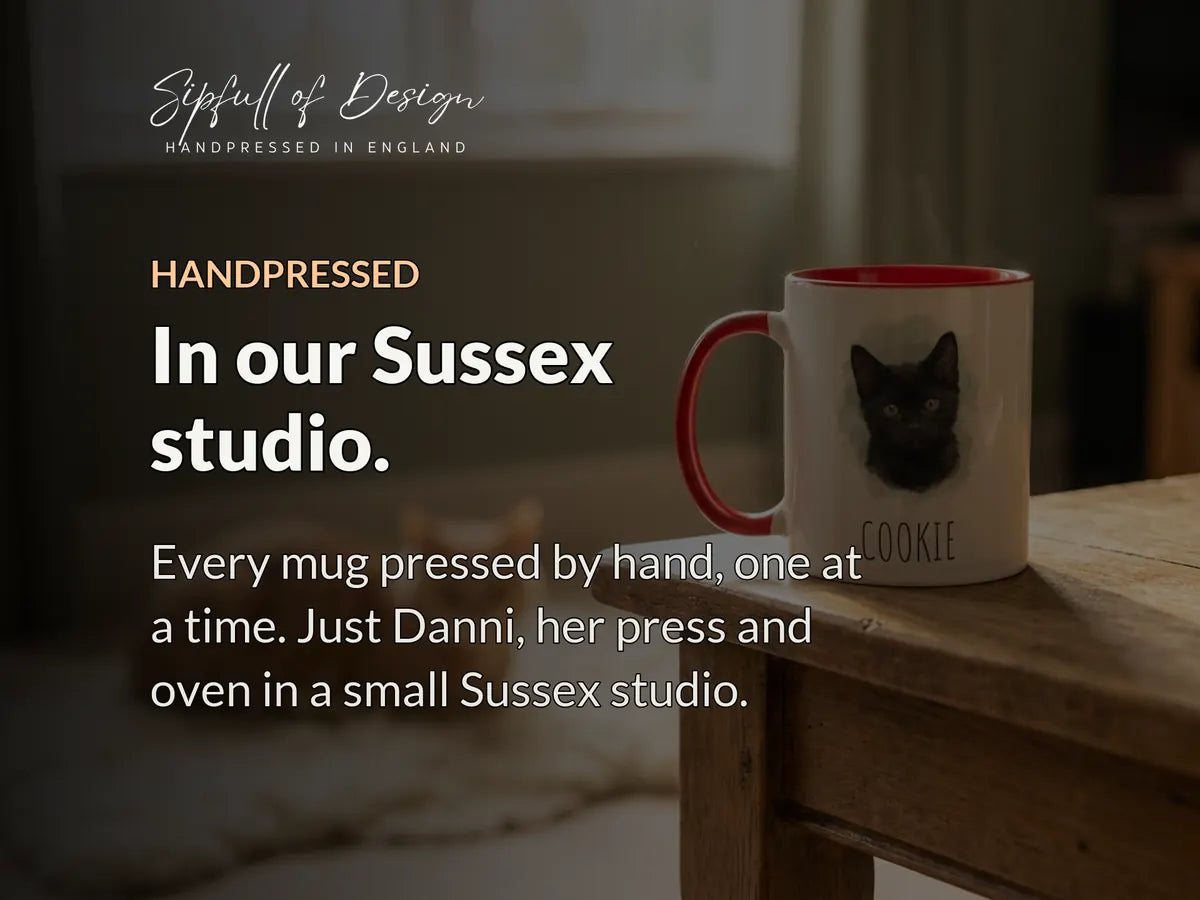 Purrtrait Mug | Personalised Cat Portrait From Your Photo