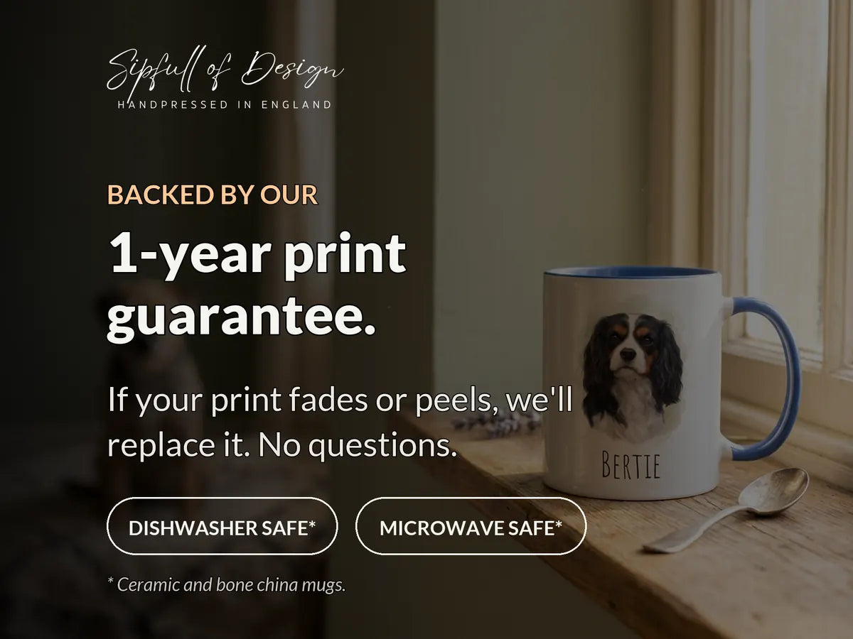 Pawtrait Mug | Personalised Dog Portrait From Your Photo