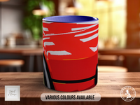 Ferrari 308 GTB Signature Mug – Joel Clark artwork, centre view