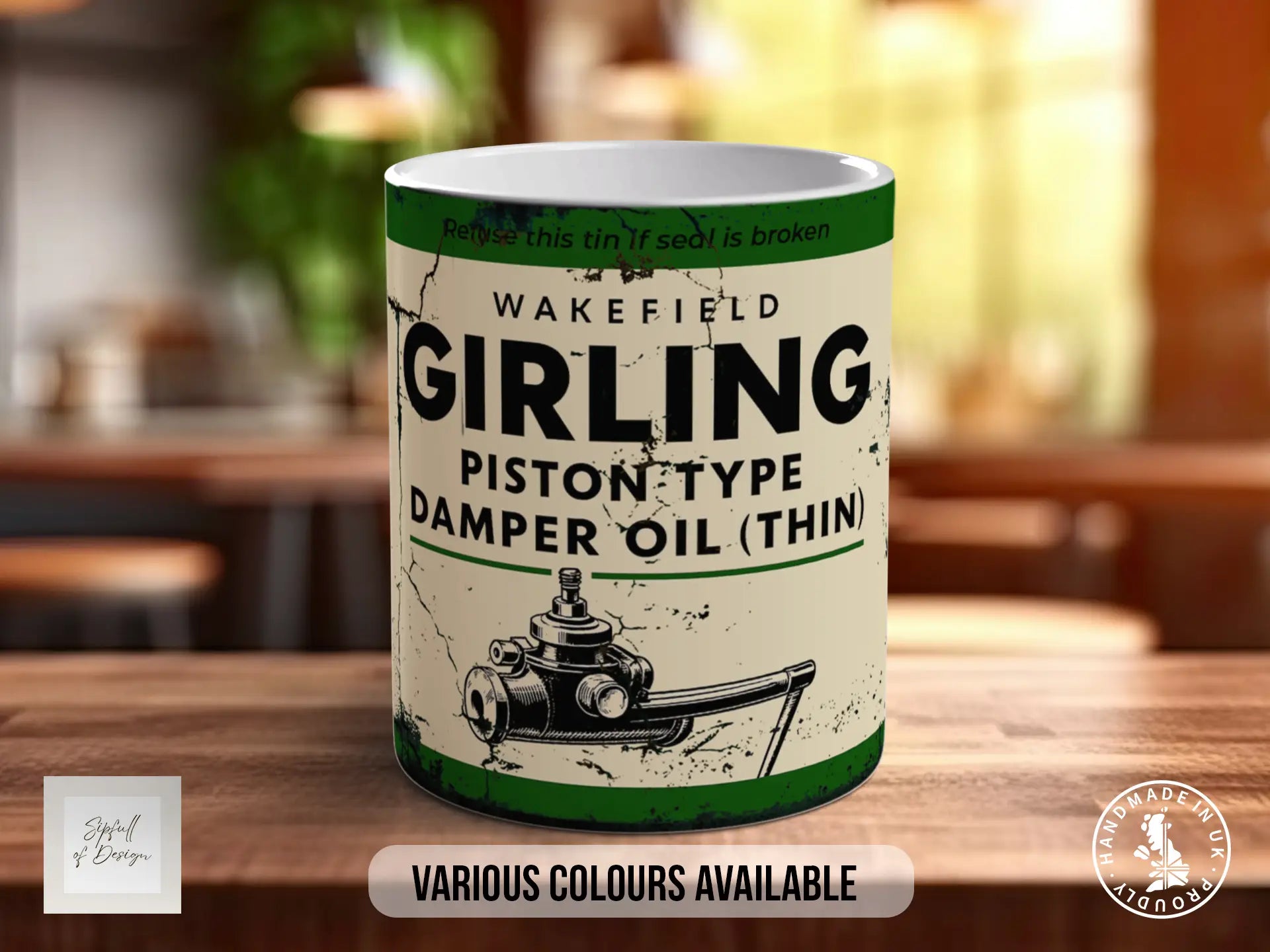 Wakefield Girling Piston Type Damper Oil (Thin) mug