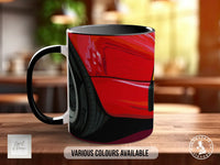 Porsche 911 SC Signature Mug – Joel Clark artwork, left view