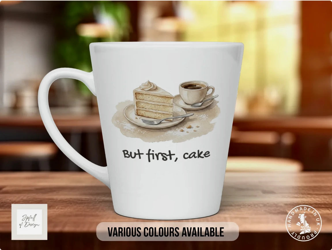 White / Ceramic / 12oz Latte