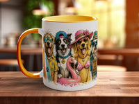 Beach Dogs Mug | Funny Summer Dog Lover Gift
