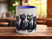 Black Cats Mug | Funny Black Cat Lover Gift