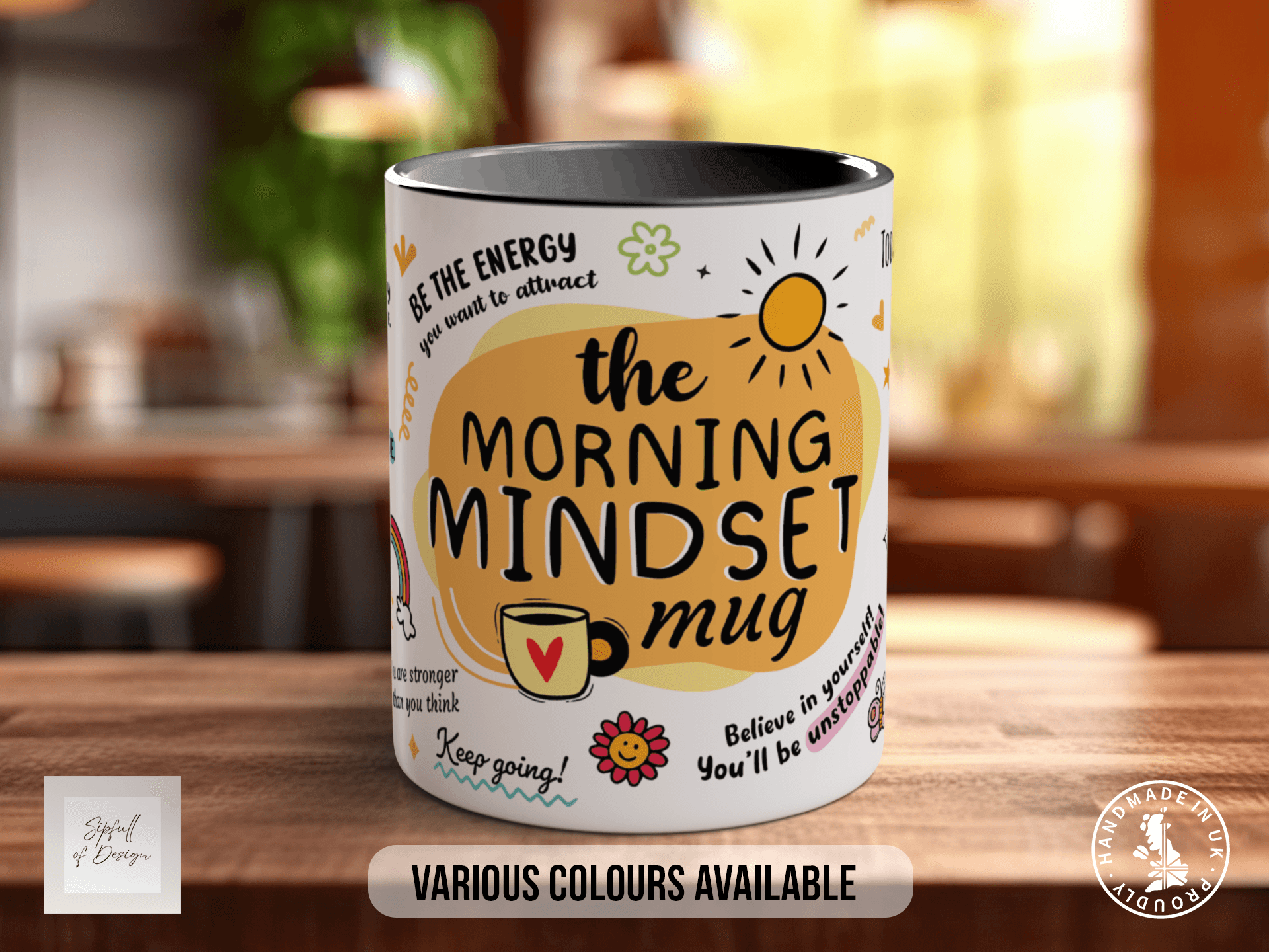 Morning Mindset Mug - Sipfull of Design