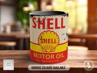 Shell Motor Oil Mug – Vintage Petrol Can Gift