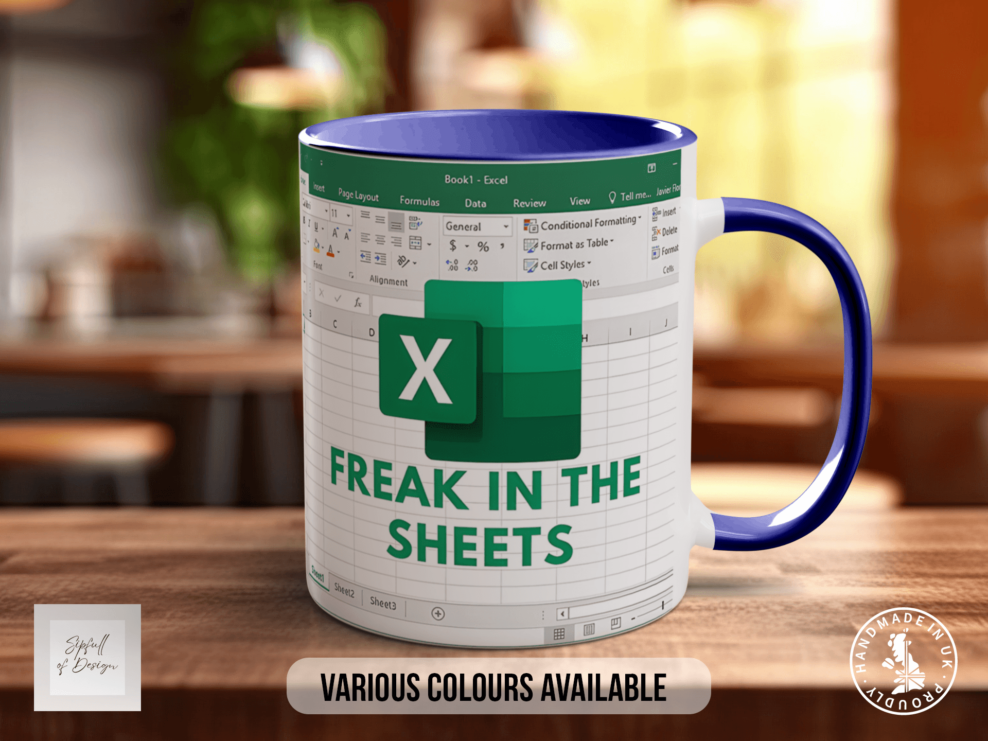 Freak In The Sheets Excel Inspired Mug - Sipfull of Design