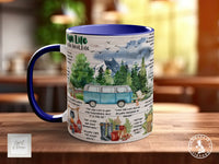 Van Life Camper Mug | Campervan Gift for Adventure Lovers
