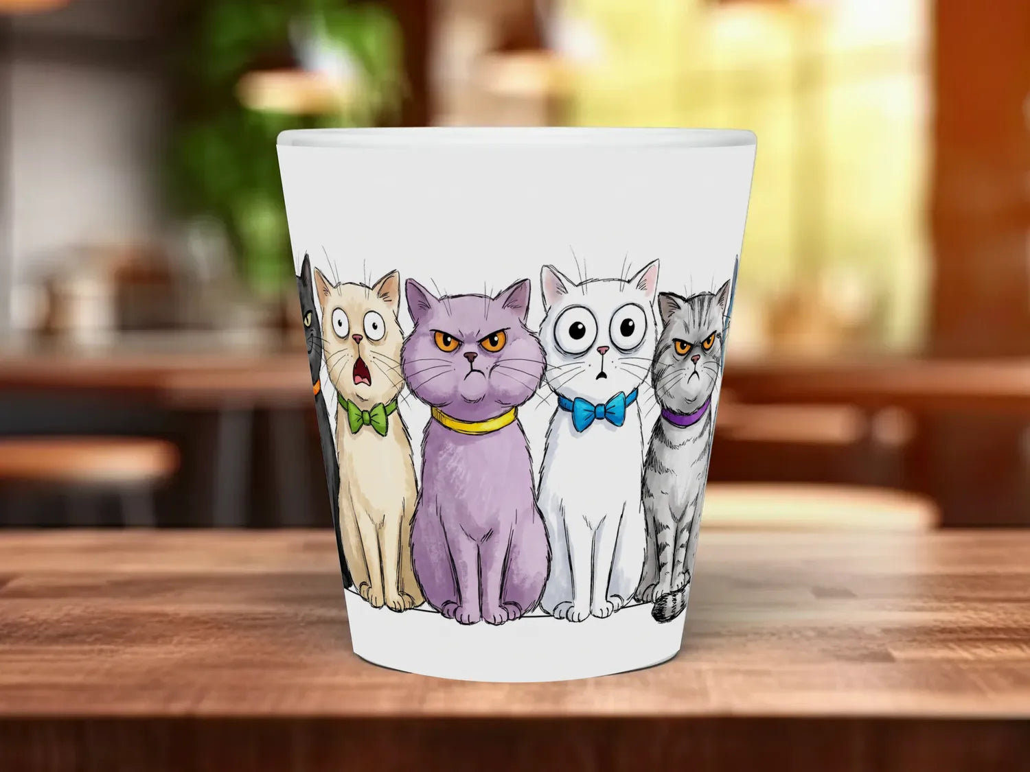 White / Ceramic / 12oz Latte